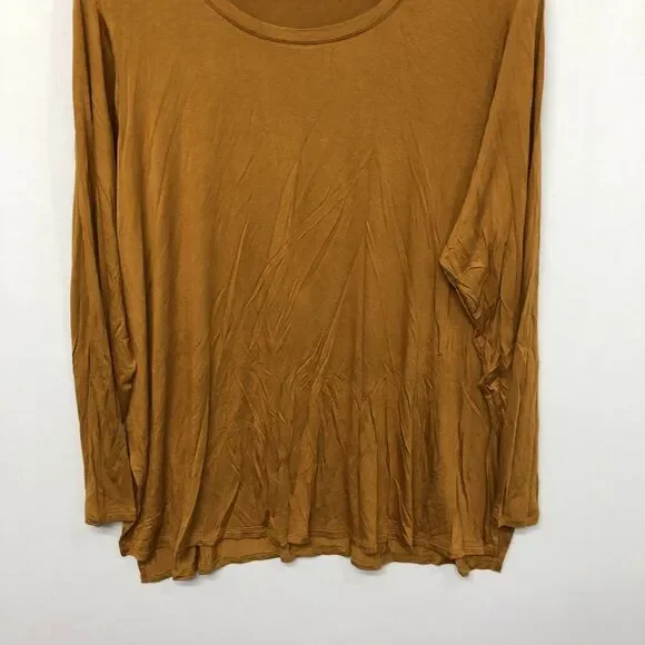 LOGO Lori Goldstein Women Long Sleeve Tee T-Shirt Top Size 3X Rayon Blend M187 7 - Picture 10 of 14